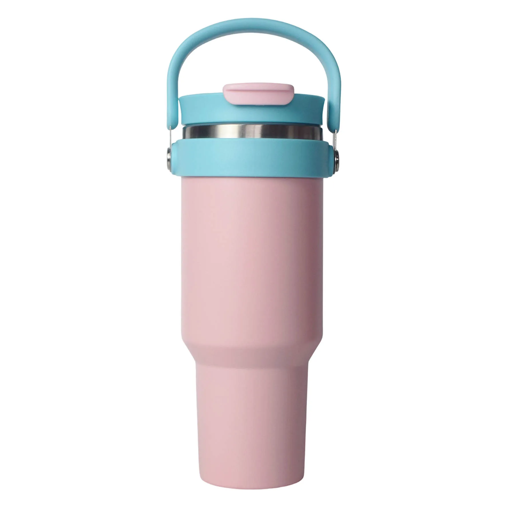 DT4019-40oz leakproof vacuum tumbler with top handle