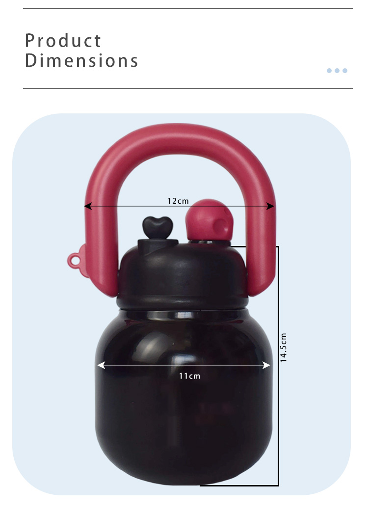 DT6501-Big Belly Straw Kettle cup