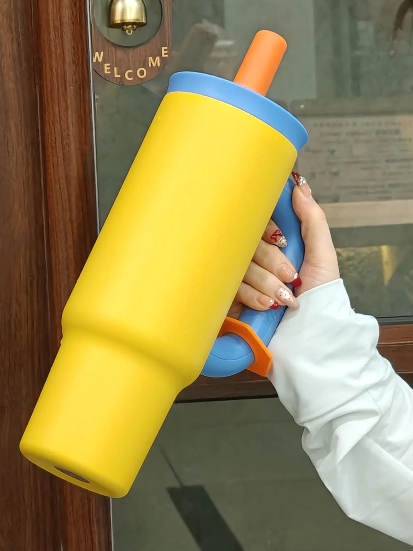 DT4009--400z handle tumbler