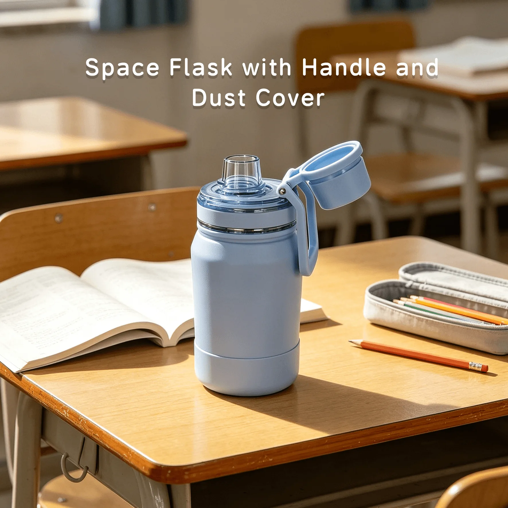 DT3506 DT6503 DT9502- Space Flask with Handle and Dust Cover