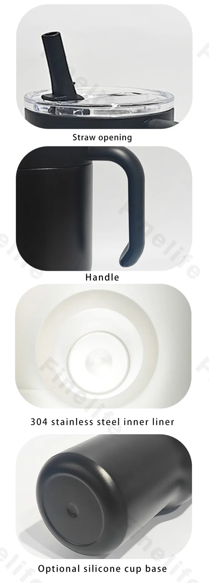 DT4027-40oz stainless steel vacuum Tumbler