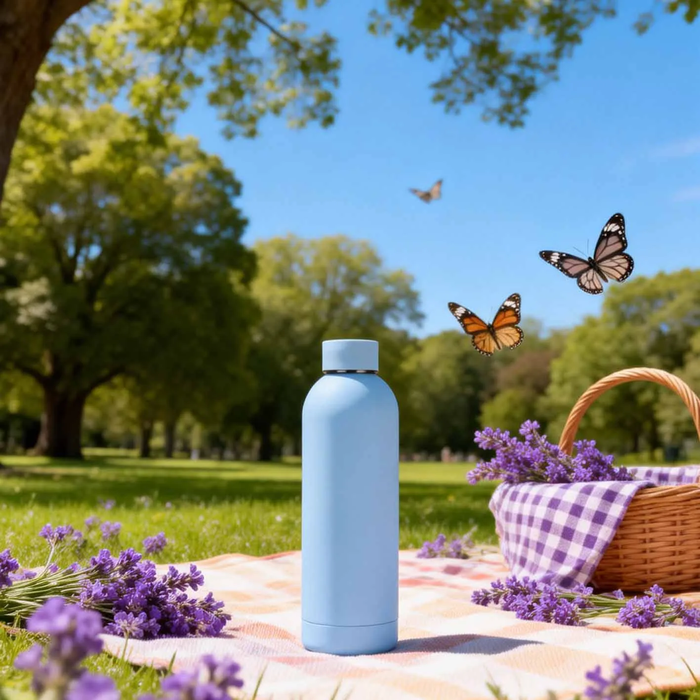 DT7504--750ml Double Wall 304 SS Rubber Paint Small Mouth Insulated Bottle
