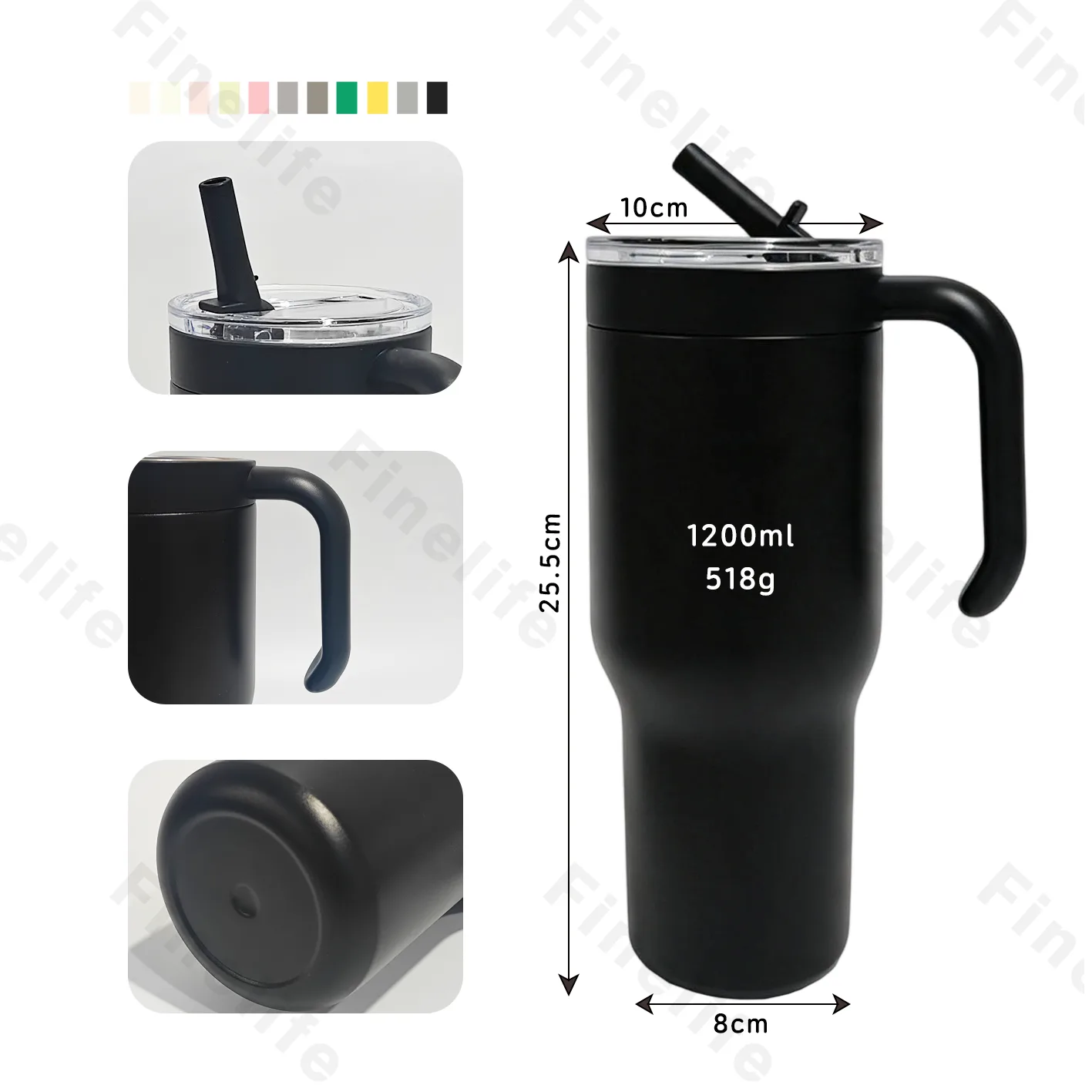 DT4027-40oz stainless steel vacuum Tumbler