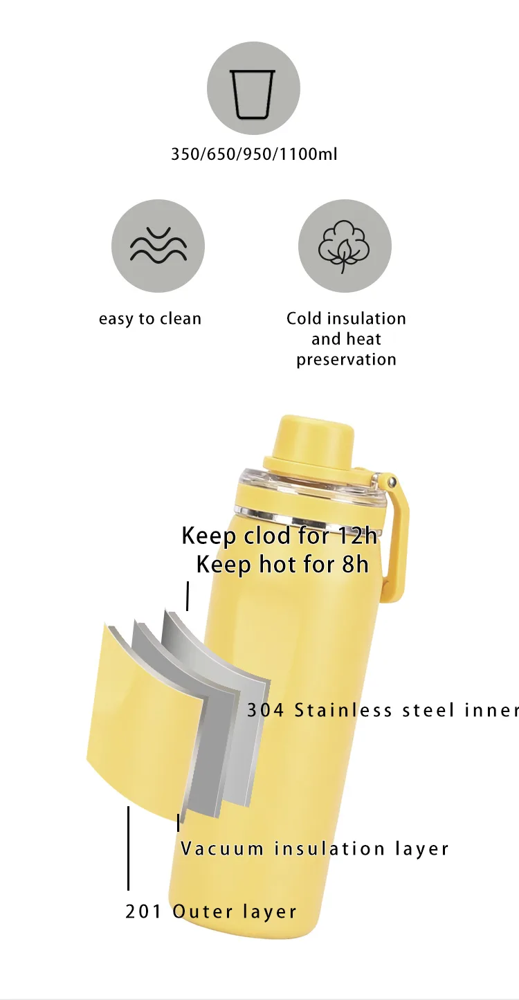 DT3506 DT6503 DT9502- Space Flask with Handle and Dust Cover