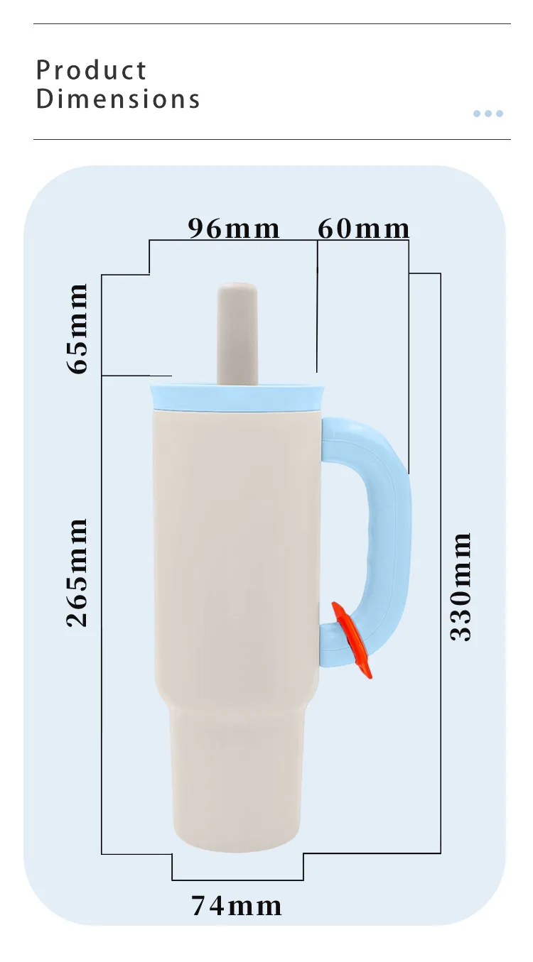 DT4009--400z handle tumbler